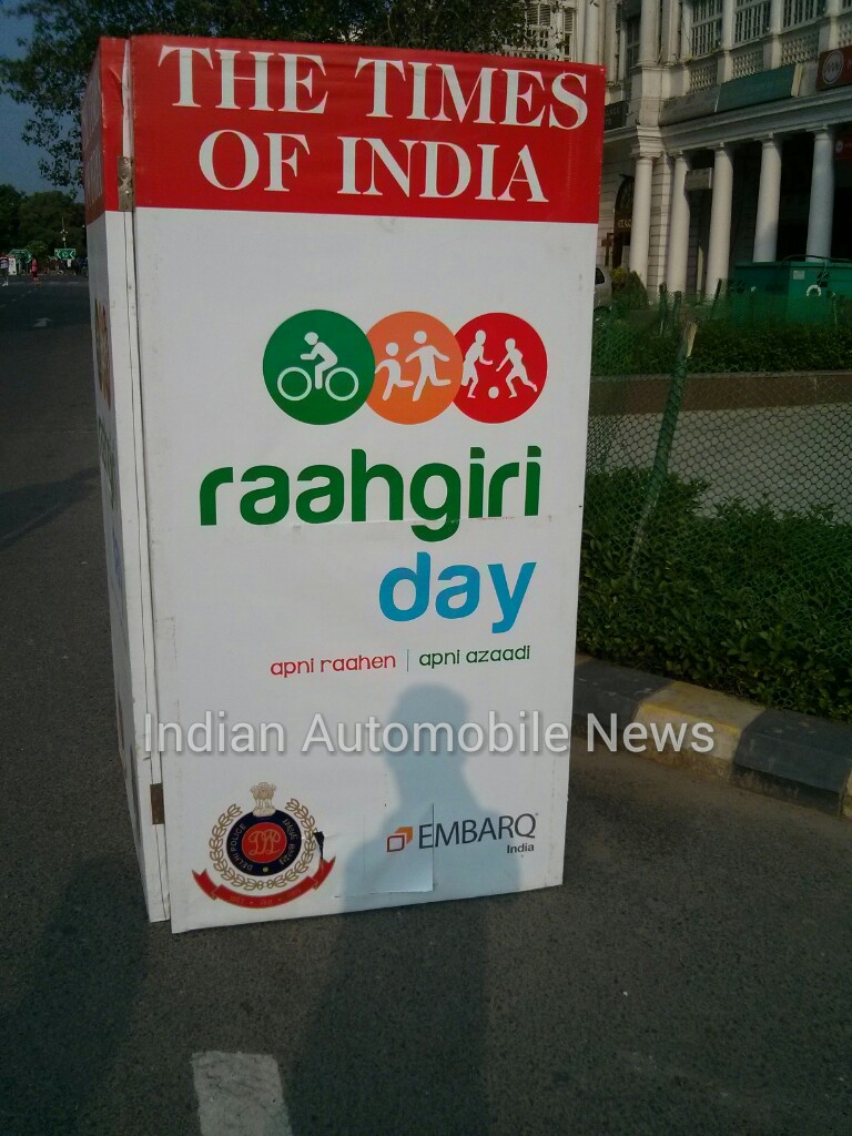 Raahgiri Day – A day without Motors